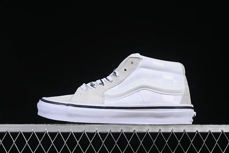 All categories Vans Vans series Vans Mid Vans China HommeGirls x Vans Sk8-Mid fashionable and versatile mid-top casual vulcanized sneakers VN000NBN2VZ